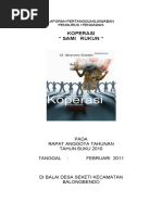 Download LAPORAN PERTANGGUNGJAWABAN koperasi by Don Mess SN50478835 doc pdf