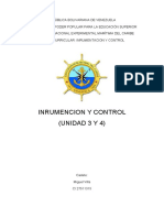 Inrtumentacion y Control Unidad 3 y 4