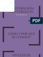 Epistemología CONVERGENTE