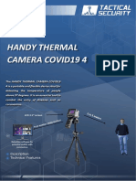 Handy Thermal Camera Covid19 4: LCD 3.5" Screen