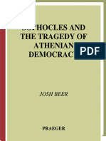 D. G. Beer - Sophocles and the Tragedy of Athenian Democracy (Contributions in Drama and Theatre Studies_ Lives of the Theatre)-Praeger (2004)
