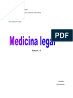 Medicina Legal: Asfixias, Violación y Maltrato Infantil