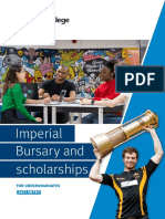 Imperial Bursary and Scholarships: 2021 ENTRY