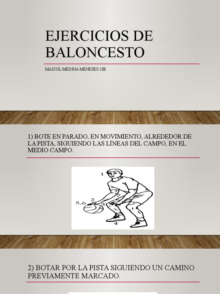 Ejercicios Básicos de Baloncesto | PDF