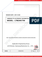 Model: LTM240CT06 Model: LTM240CT06: Issued Date: 2011-10-06