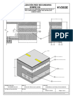 Canalizacion de Red Secundaria en via Kv202e