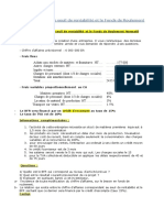 La Relation Entre Le Seuil de Rentabilité Et Le Fonds de Roulement Normatif