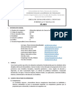 Silabo Matemática Aplicada A Las CCSS y Humanas 2020-2-1