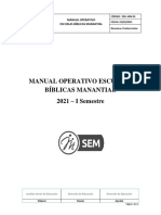 Manual Operativo SEM  2021-I SEMESTRE SOY INFLUENCIADOR