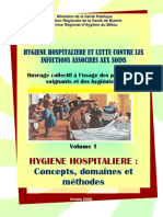 Hygiene Hospitaliere Et Lutte Contre Les Infections Associees Aux Soins Vol I