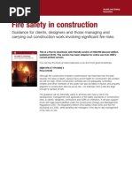 Fire Safety in Construction