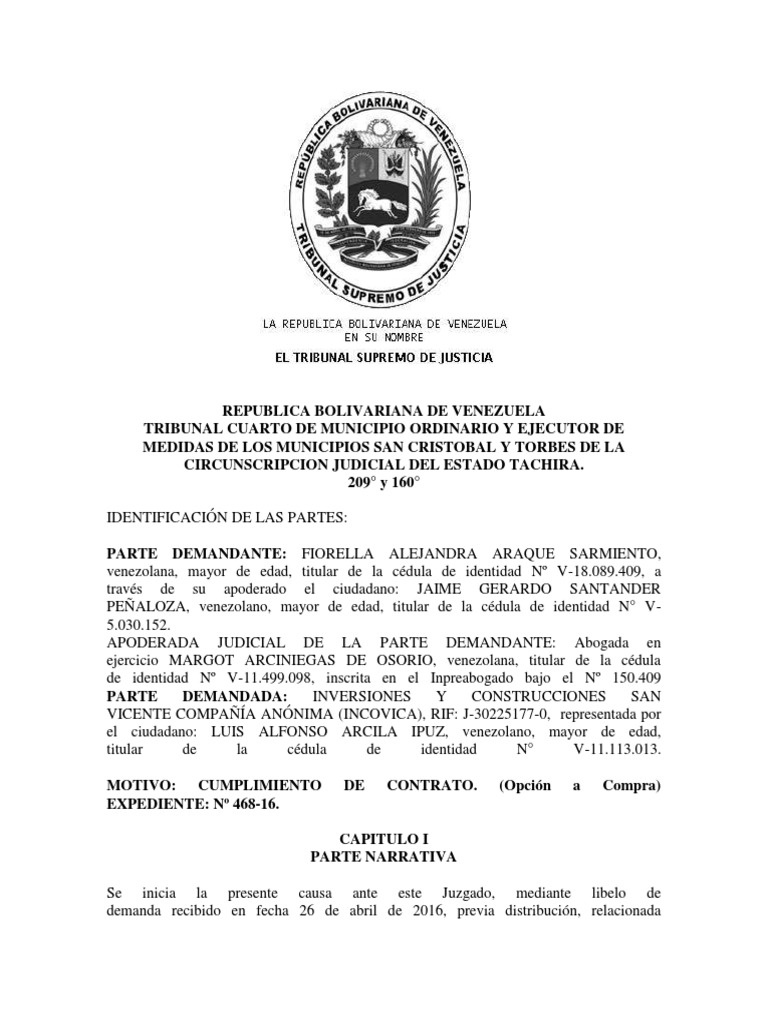 Modelo de Sentencia Interlocutoria | Descargar gratis PDF | Sentencia