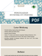 Materi Pencegahan STUNTING