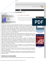 KPI - Indicador de Desempenho de Processo - Academia Platônica de Ensino