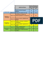 BORRADOR HORARIOS 2do Año 2021