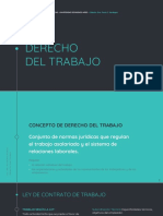 Derecho Del Trabajo