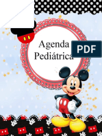 Agenda Pediatrica Mickey Mouse