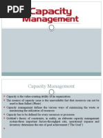 Capacity Management