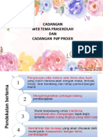 Cadangan Web Tema & PDP Projek