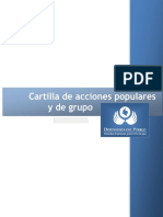 Defensa derechos colectivos acción popular