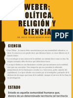 Weber Política Religión y Ciencia