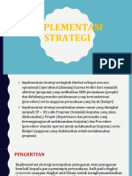 Implementasi Strategi