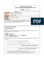 Guia 2 Ciclo IV Matemáticas Expresiones Algebraicas