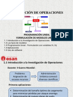 Modelos PL y Formulación - Investigación de Operaciones