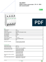 Product Data Sheet: iPRD8r Modular Surge Arrester - 3P + N - 350V - With Remote Transfert