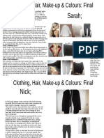 Make Up Clothing Hair Final