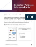 ELEMENTOS y FUNCIONES de La Comunicación M2