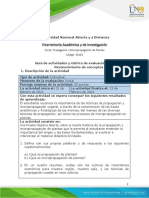 Guía de actividades y rúbrica de evaluación - Fase 1 - Reconocimiento de conceptos.