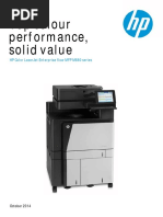 HP LaserJet Managed MFP E877 Series Overview | PDF | Image Scanner ...