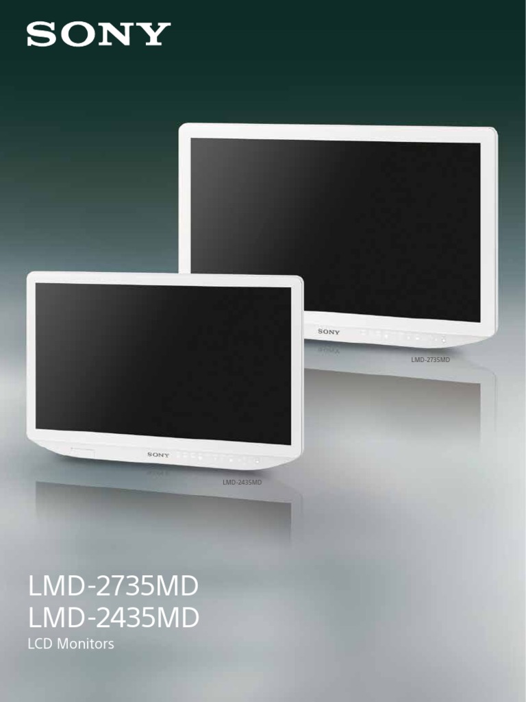 Catalogue LMD-2435MD 2735MD | PDF | Computer Monitor | Display Resolution