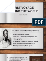 First Voyage Around The World: Antonio Pigafetta