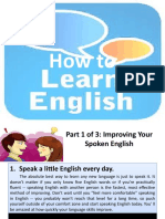 How to Learn English 1