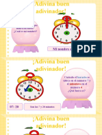 Clases El Tiempo en Relojes Análogos y Digitales 26.04.21