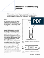 Apply Ultrasonics To The Moulding of Plastic P