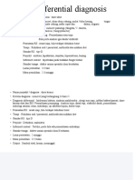 DIFFERENSIAL DIAGNOSIS PADA DIARE AKUT DAN KRONIS