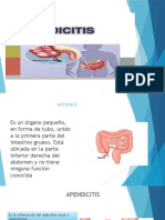 Diapositiva de Patologia Apendicitis