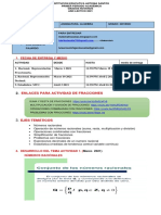 Guía 9. Números Racionales Operaciones 1P-1