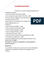 Comptabilité apprlofondie exercices