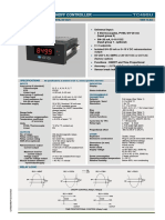 Programmable Onoff Controller: Universal Input, 2 Setpoints, I/V Out VER 13.XX