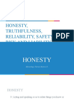 Report 9 Honesty Truthfulness