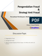 Pengendalian Fraud & Strategi Anti Fraud: Perusahaan Pembiayaan / Multi Finance Company