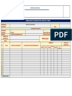 Formulario de Fumigacion Del Area de La Obra