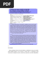 Técnicas de intervenção na marcha