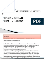 Powerpoint KEPEMIMPINAN MODUL 8
