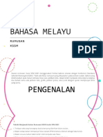 Rumusan KSSM BAHASA MELAYU