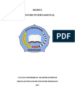 Modul 1-Ekonomi Internasional